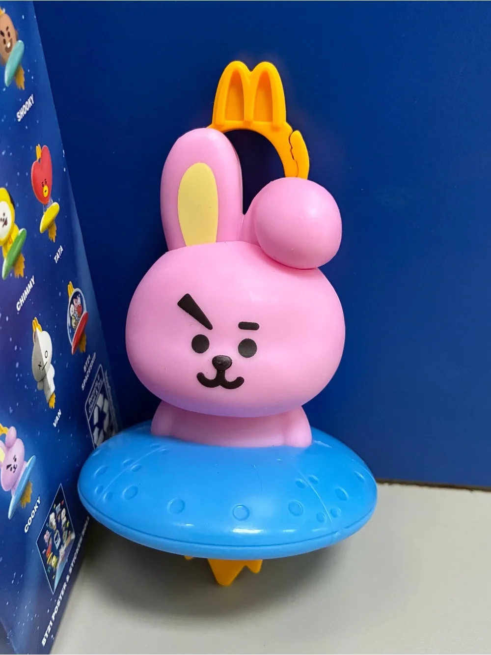 BT21 Happy Meal Cooky Character McDonalds Toys 2026 Keychain Bag Charm Clip BTS